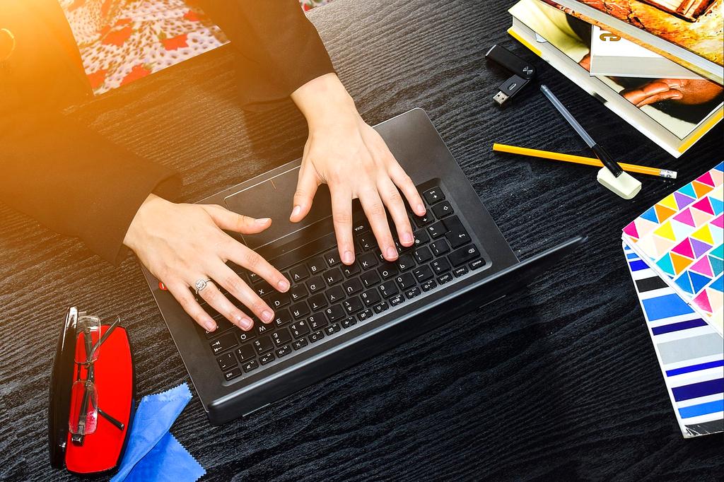 Technology gadgets representing tech skills